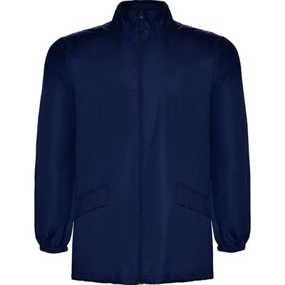 Chubasquero cuello alto y capucha Marino 2Xl
