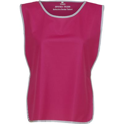 Chaleco con Bordes reflectantes Raspberry S/M