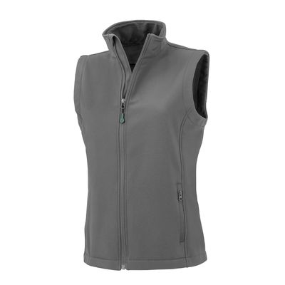 Chaleco softshell reciclado para mujer Grey M