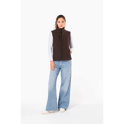 Chaleco sofshell mujer impermeable