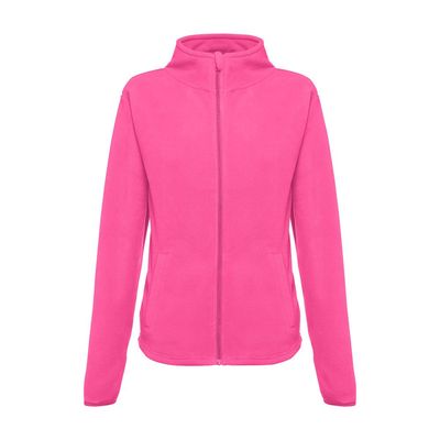 Chaqueta polar para mujer con cremallera Rosa L
