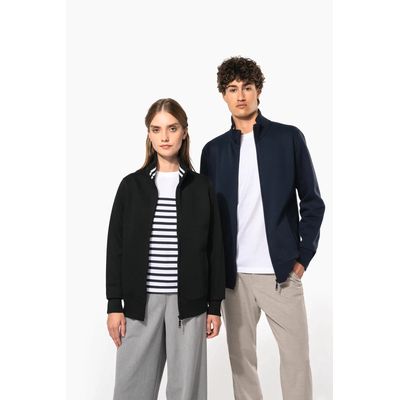Chaqueta de felpa perchada de mujer