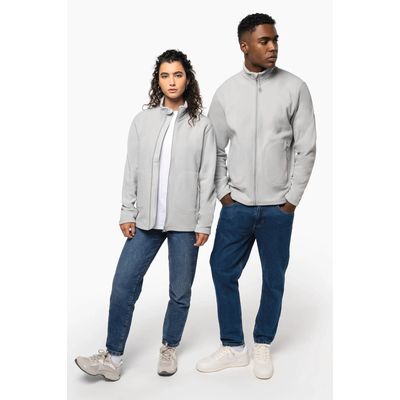 Chaqueta micropolar reciclada unisex