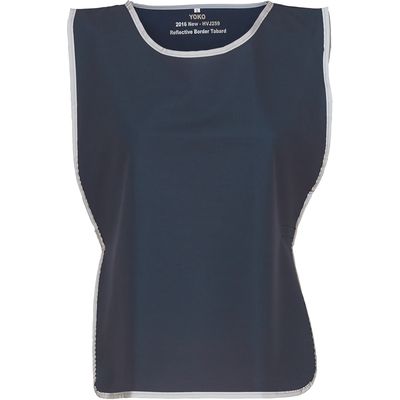 Chaleco con Bordes reflectantes Navy L/Xl