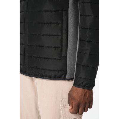 Chaqueta acolchada hombre cuello alto