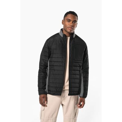 Chaqueta acolchada hombre cuello alto