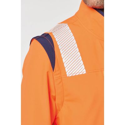 Chaqueta de seguridad con mangas extraibles