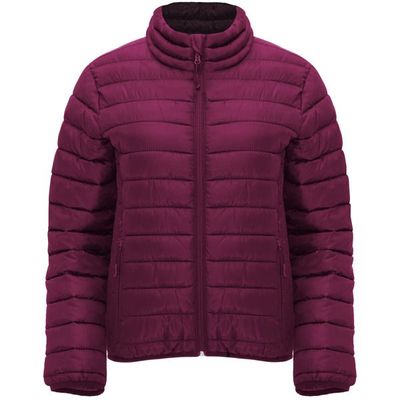 Chaqueta Acolchada de Mujer Rojo Ciruela 2Xl