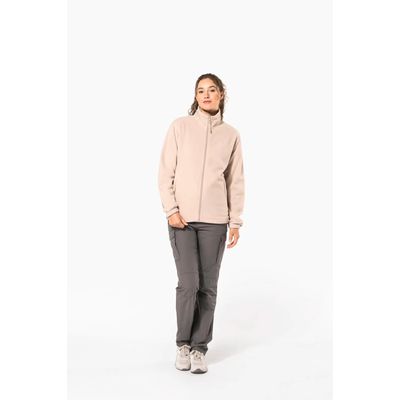 Chaqueta polar ajustable con cordón elástico