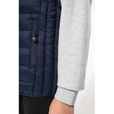 Chaleco acolchado con capucha niño