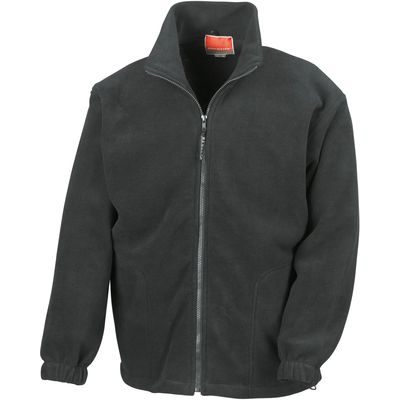 Chaqueta Polar de Poliéster Black Xs