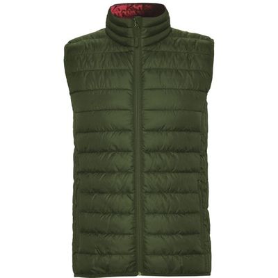 Chaleco acolchado tacto pluma Verde Militar Xl