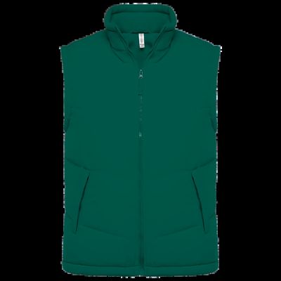 Chaleco acolchado unisex con forro polar Dark Green Xxl