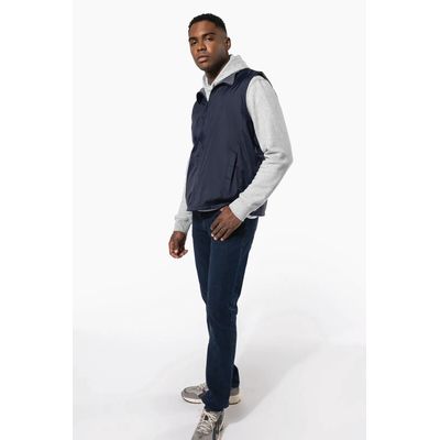 Chaleco polar unisex con cremallera