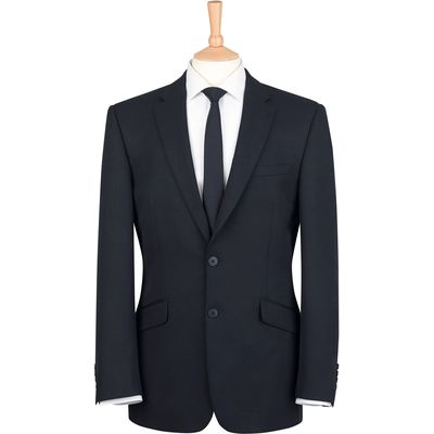 Chaqueta hombre poliéster superfino Black 34 Uk