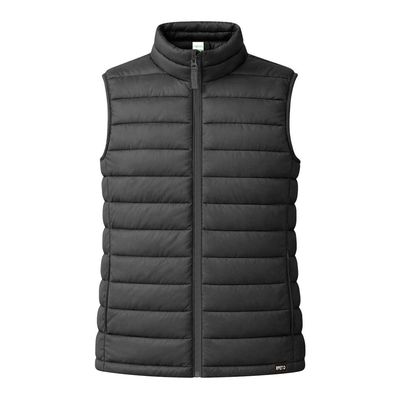 Chaleco RPET Cortavientos Unisex Neg L