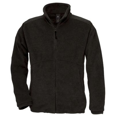 Chaqueta polar con cremallera Black S