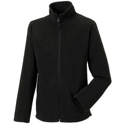 Chaqueta polar con forro de malla Black S