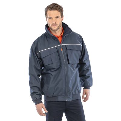 Chaqueta Piloto Impermeable y Cortavientos