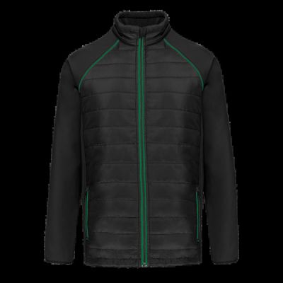 Chaqueta Softshell de dos capas unisex Black / Kelly Green L