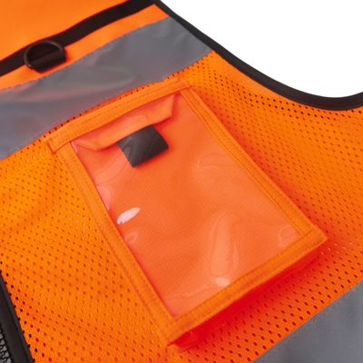 Chaleco alta visibilidad con bolsillos