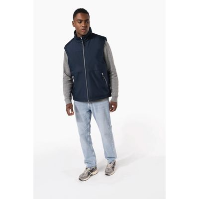 Chaleco polar hombre con bolsillos