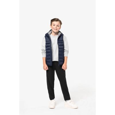Chaleco acolchado con capucha niño