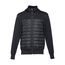Chaqueta con capucha de tafetán Negro L