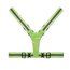 Chaleco Arnes Reflectante con LEDs Verde Fluorescente