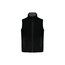 Chaleco polar unisex con cremallera Black / Grey XS