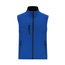 Chaleco Soft Shell RPET impermeable Azul S