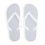 Chanclas de playa con suela de PE Blanco 36/38
