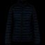 Chaqueta acolchada ligera para mujer Black XS