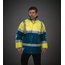 Chaqueta Alta Visibilidad Impermeable Cortavientos Hi Vis Yellow / Green S
