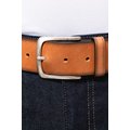 Cinturón de cuero hombre con funda