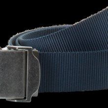 Cinturón con cierre con hebilla ajustable Navy / Old Silver