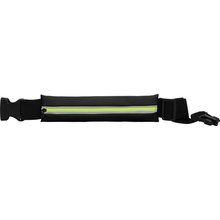Cinturón deportivo elástico e impermeable Negro/ Amarillo Fluor UNICA