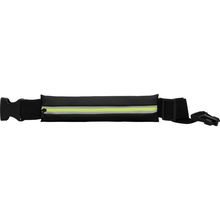 Cinturón deportivo elástico e impermeable Negro/ Amarillo Fluor UNICA