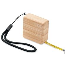 Cinta Métrica Carcasa Bambú 1m Madera
