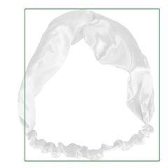 Cinta de pelo de satén personalizada | Frontal | 176 x 200