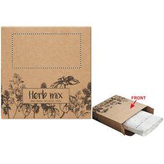 Cinta Adhesiva con Semillas 5 Hierbas | BOX BACK | 80 x 40