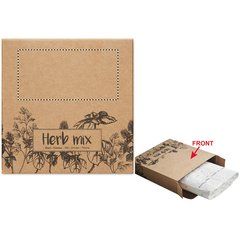 Cinta Adhesiva con Semillas 5 Hierbas | BOX FRONT | 80 x 40