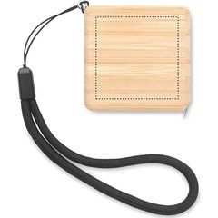 Cinta Métrica Carcasa Bambú 1m | Lado 1 | 35 x 35