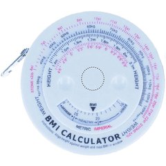 Cinta métrica con medidor de IMC | Superior | 12 x 12