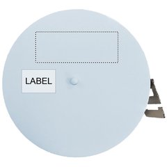Cinta métrica con medidor de IMC | Trasero Superior | 40 x 15