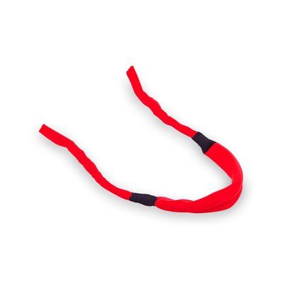 Cinta para Gafas con Paño Limpiador Roj