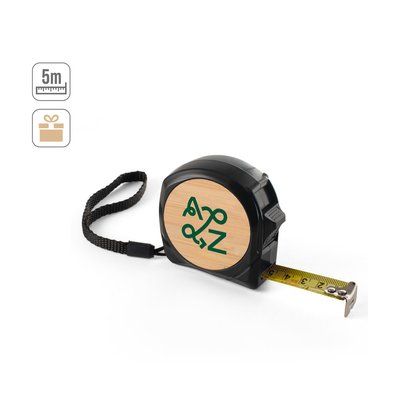 Cinta Métrica 5m ABS/Bambú con Cinta
