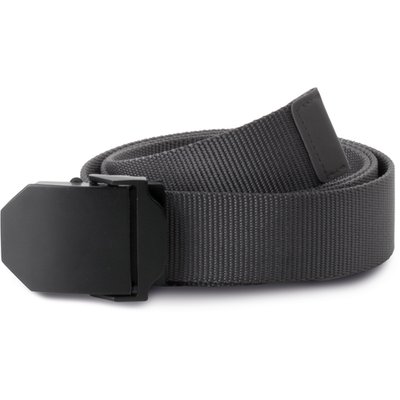 Cinturón con cierre con hebilla ajustable Dark Grey / Black