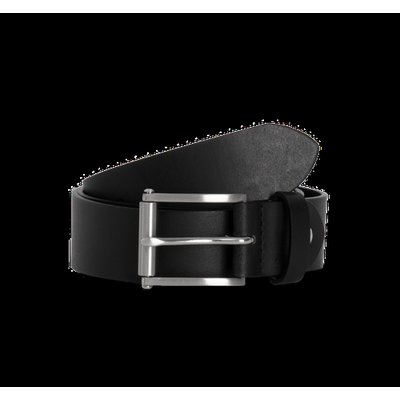 Cinturón de cuero fabricado en Italia Black Xl/Xxl