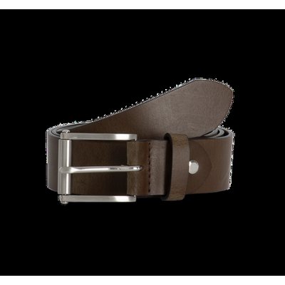 Cinturón de cuero fabricado en Italia Dark Brown XL/XXL